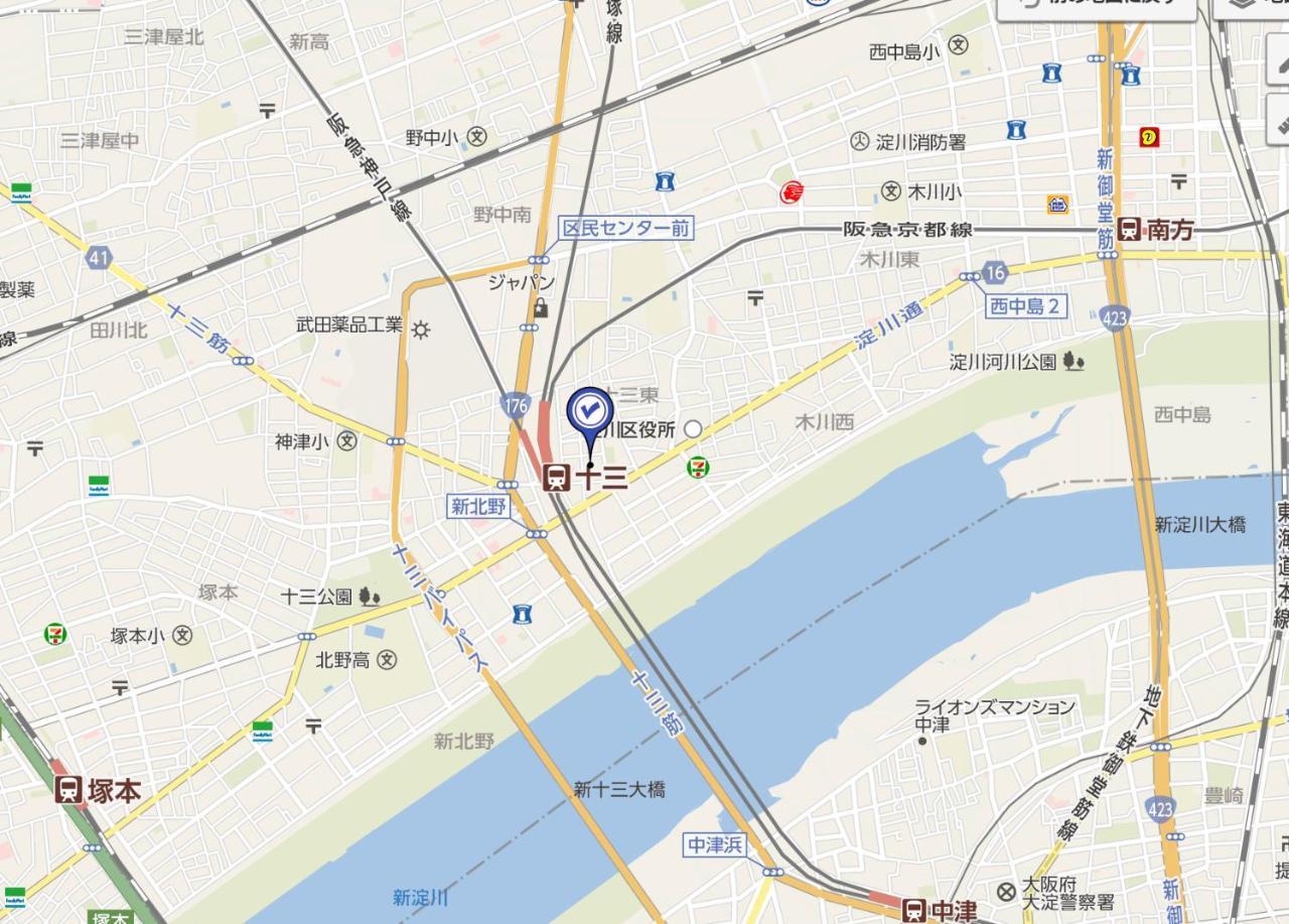 จูโวะ เอเอฟพี ลักชัวรี อพาร์ตเมนต์ โฮเต็ล Apartment โอซาก้า ภายนอก รูปภาพ